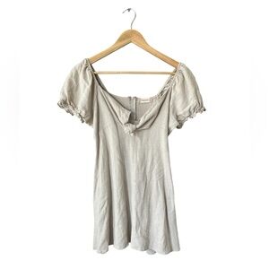 AltarD State Linen Mini Dress